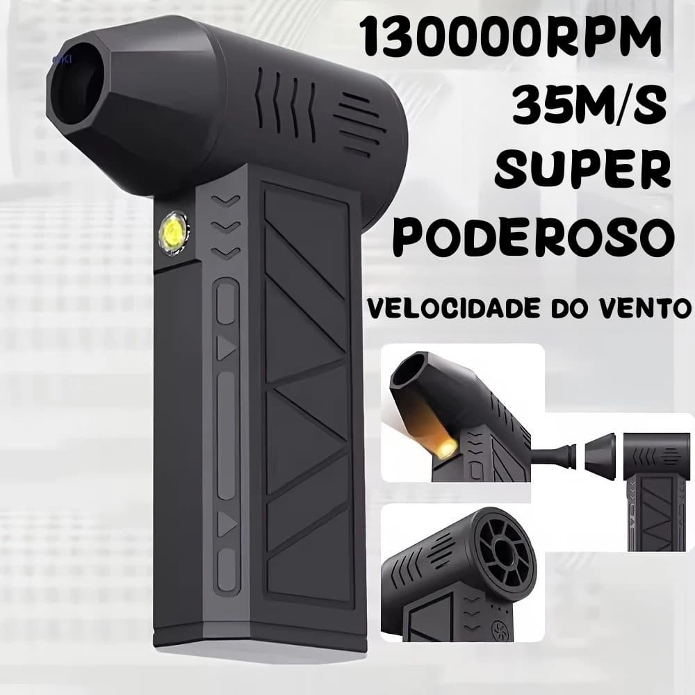 130000RPM TMini Turbo Jet Fan Poderosa Velocidade Do Vento 35 M/s Ventilador De Jato De Alta Potência