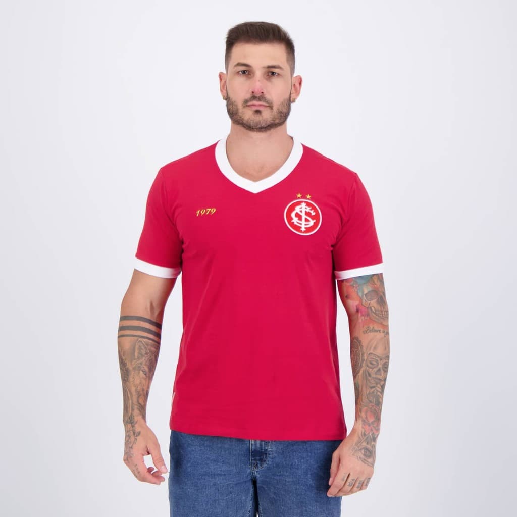 Camisa Internacional Retrô 1979 Vermelha