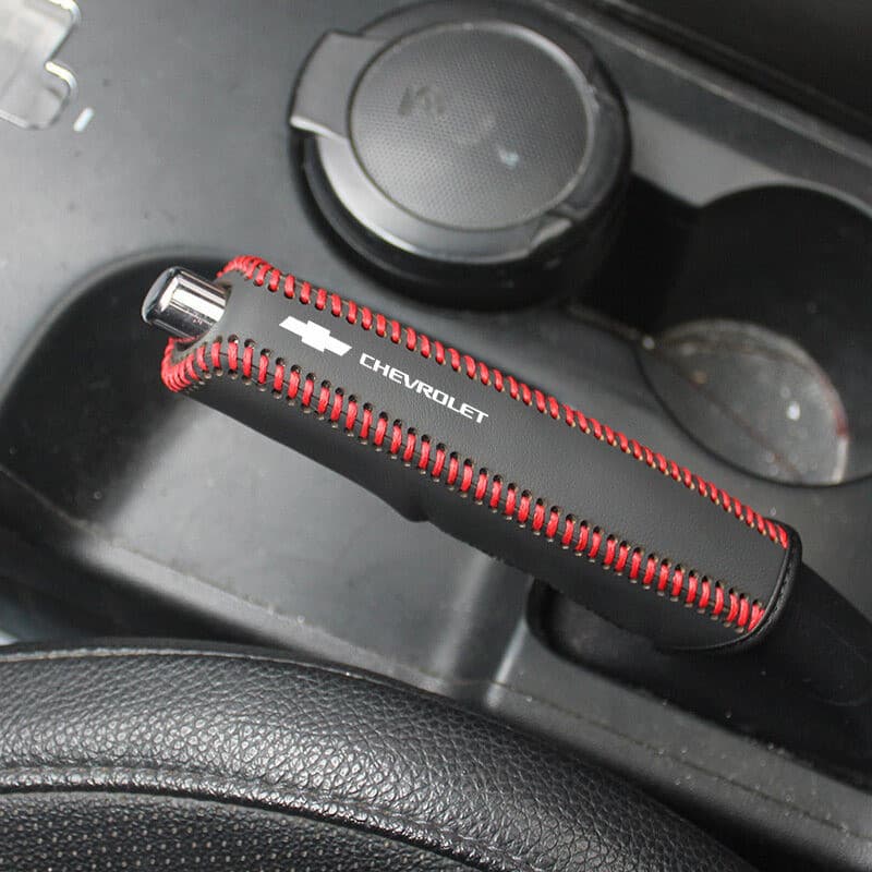 Capa Protetora De Couro Universal Para Freio De Mão De Carro , Chevrolet Colorado Aveo Captiva Cruze Optra Sonic Malibu 