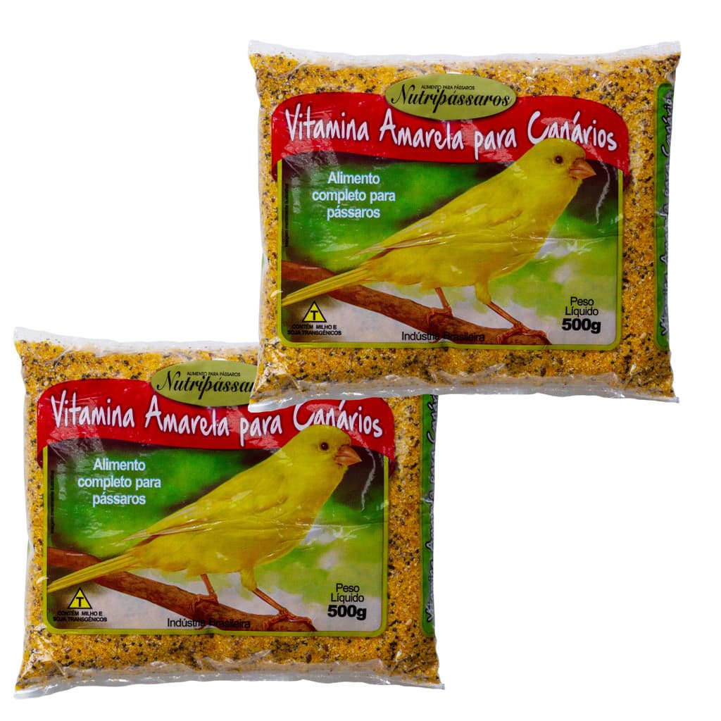 Kit Farinhada Para Canarios 1kg - Nutripássaros