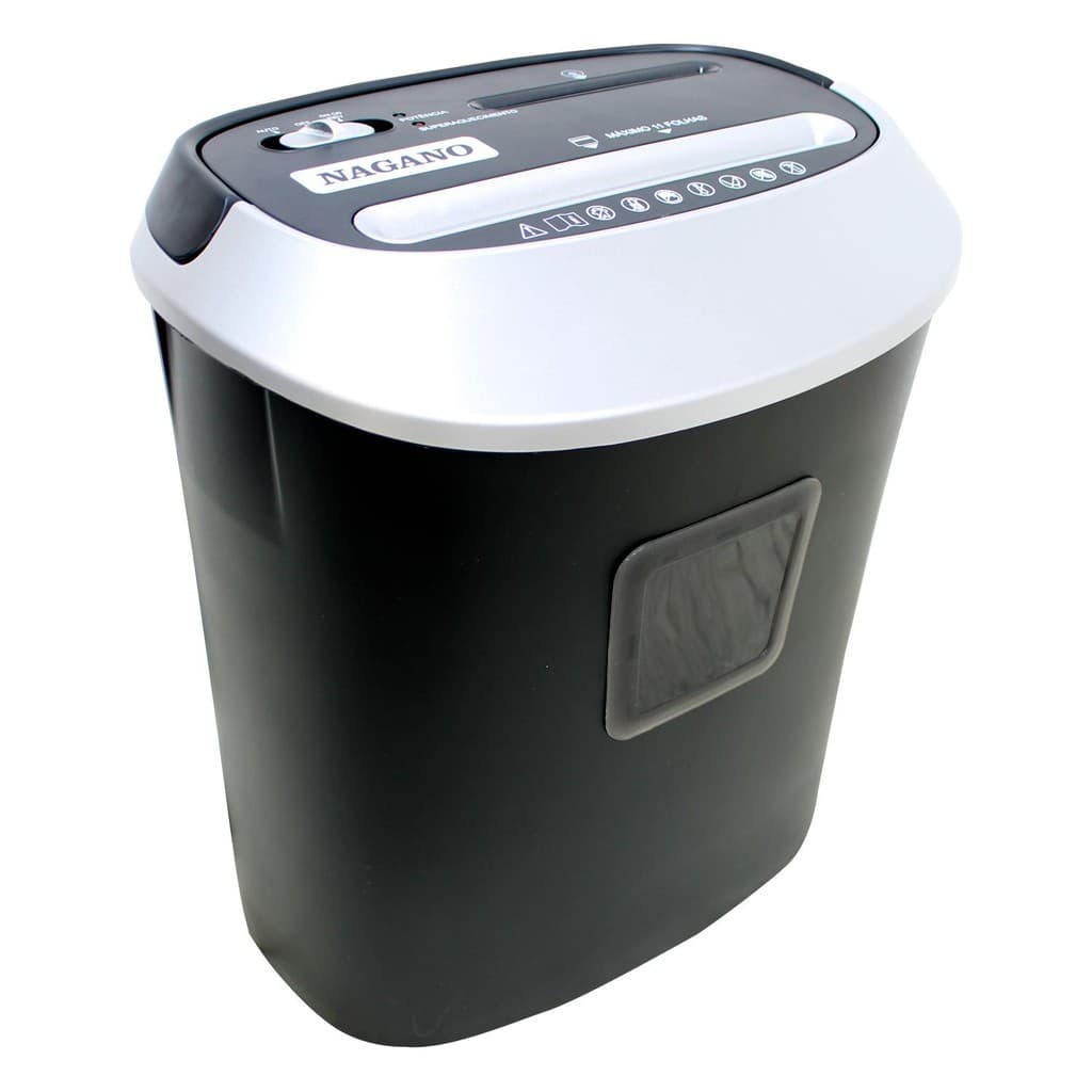 Trituradora Fragmentadora Picota Papel Cddvd Cartão até 11 Folhas - 110v