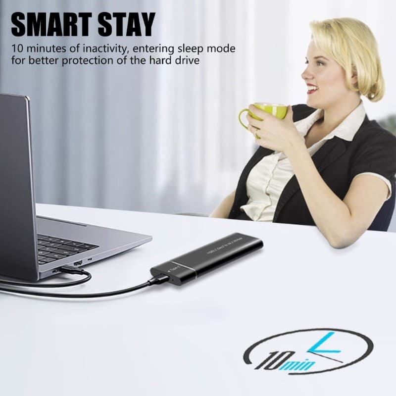 iorsoul1 Type Cm 2 Gabinete De Disco Sólido 5 Gbps Expansão De Armazenamento Rápido Dissipação De Calor