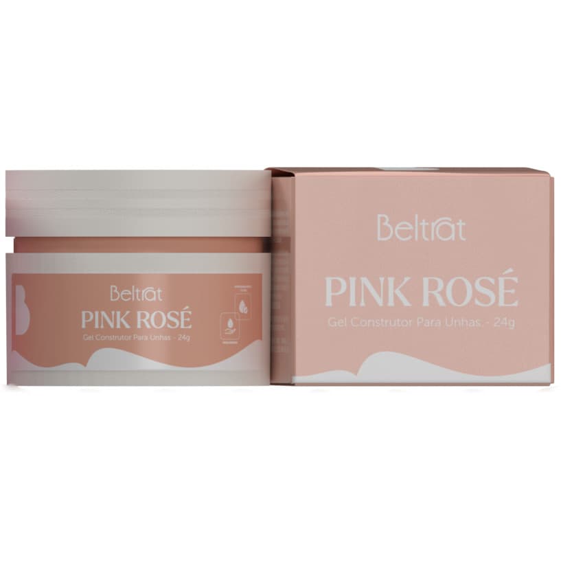 Gel Construtor Pink Rose Beltrat 24g - Sem TPO