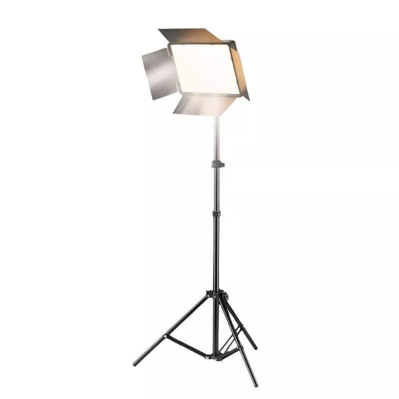Iluminação 50W Bicolor Estúdio Led Para Fotografia Video Com Controle e Tripe 2,1 Metros RL900 REAL