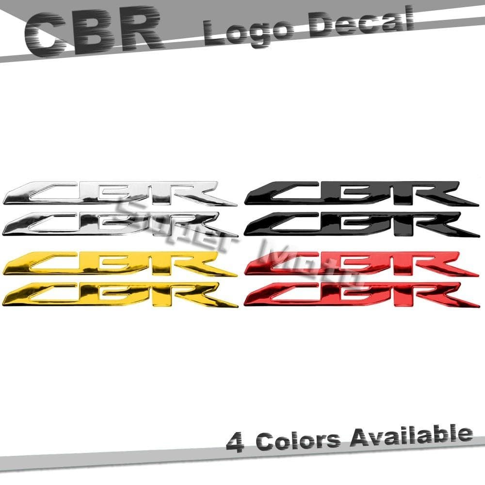 Adesivos De Motocicleta Emblema 3D Decalque Logotipo Do Tanque Elevado Para Honda CBR 150r 125R 250R 250rr 150r 250rr 50
