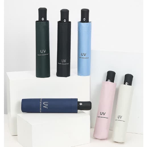 Guarda Chuva Automatico para Abrir e Fechar Com proteção UV lisa LY4085