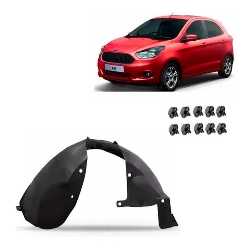 Parabarro Ford Ka 15 2016 2017 2018 2019 2022 C/presilhas