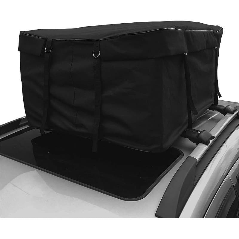 Bagageiro Teto Maleiro Resistente Mala Dobrável Para Carro