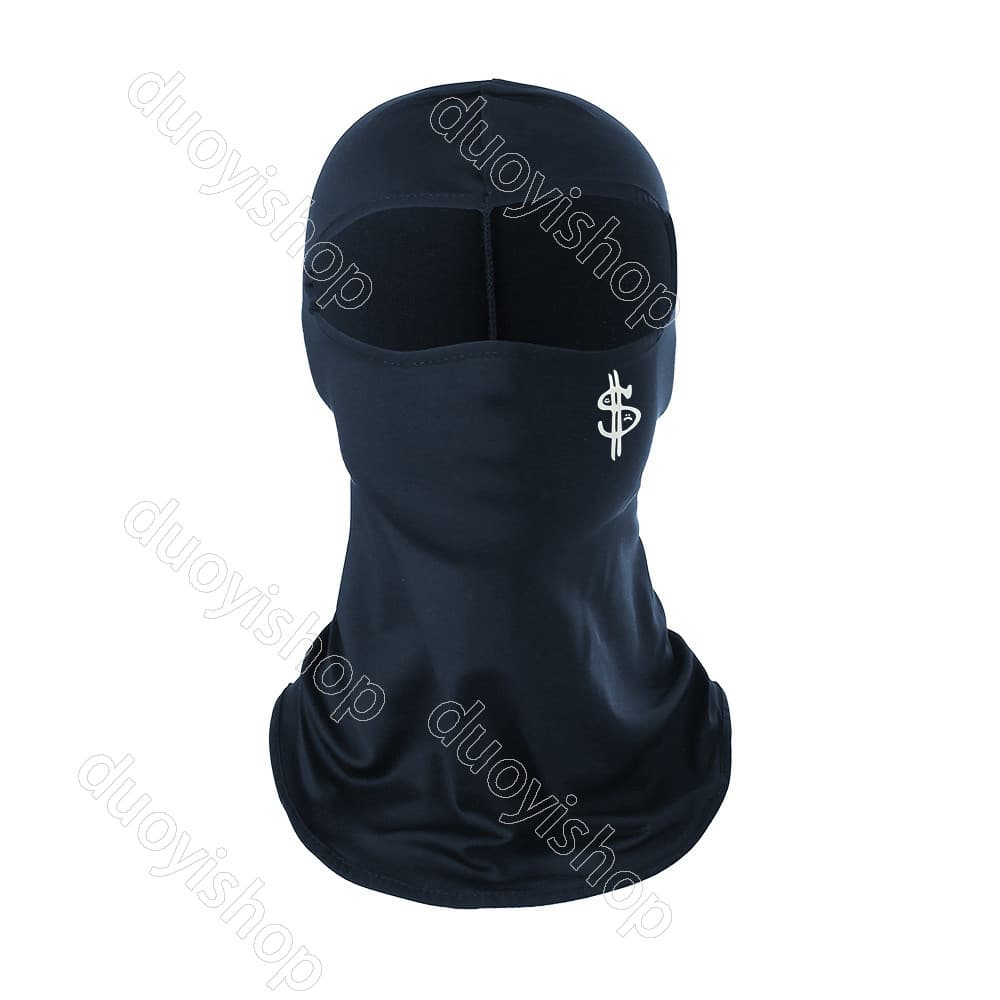 Dólar Impressão Ciclismo Balaclava Bicicleta Máscara Facial Completa Hip Hop Motocicleta Headwear Rap De Esqui Esportes 