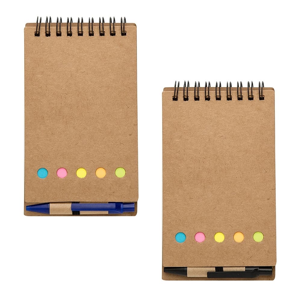 22 Bloco De Anotação Com Adesivo Colante