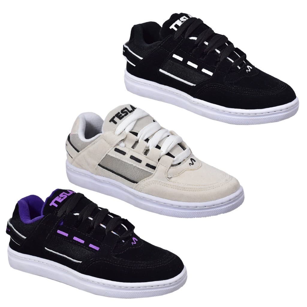 kit 3 pares tênis coil unissex masculino feminino casual ,esportivo, skatista confortável ,durável