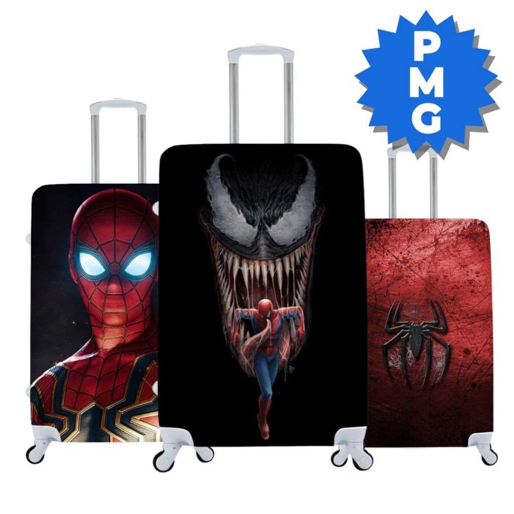 Capas de Mala Variadas para Viagem Protetora stampas Personagens
