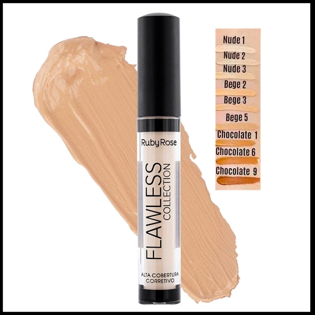 Corretivo Liquido Ruby Rose Flawless Collection HB F8080