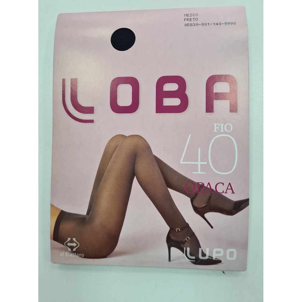 Meia Calça Fio 40 Opaca Loba Lupo 5830, Sem Demarcação.