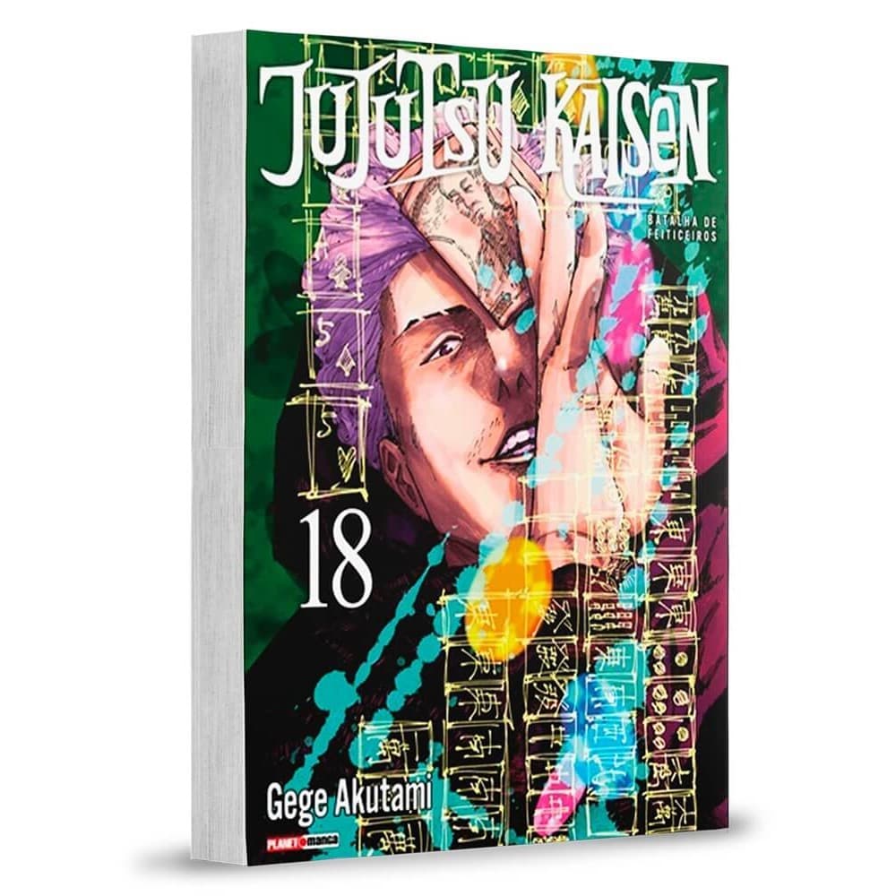 Mangá - Jujutsu Kaisen - Batalha De Feiticeiros - 18 - Novo/Lacrado