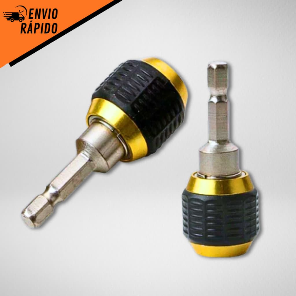 1 Pçs 1/4 Alça Hexagonal 60mm Haste Acoplamento Rápido 6.35mm Mandril de Aperto Rápido