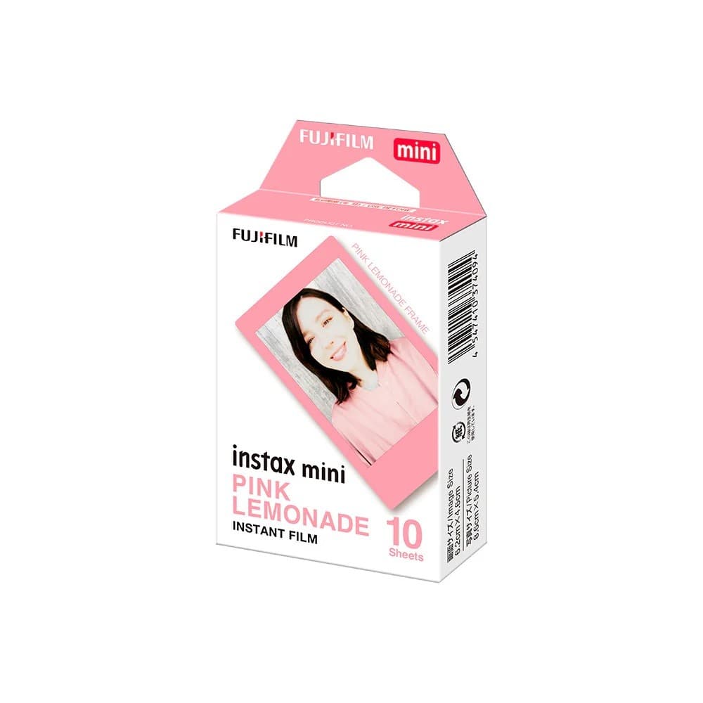 Filme Instantaneo Fujifilm Instax Mini Pink Lemonade 10 poses