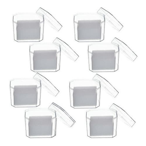 Kit 10 Cxs Acrílica Para Relógio Atacado Revenda Qualidade