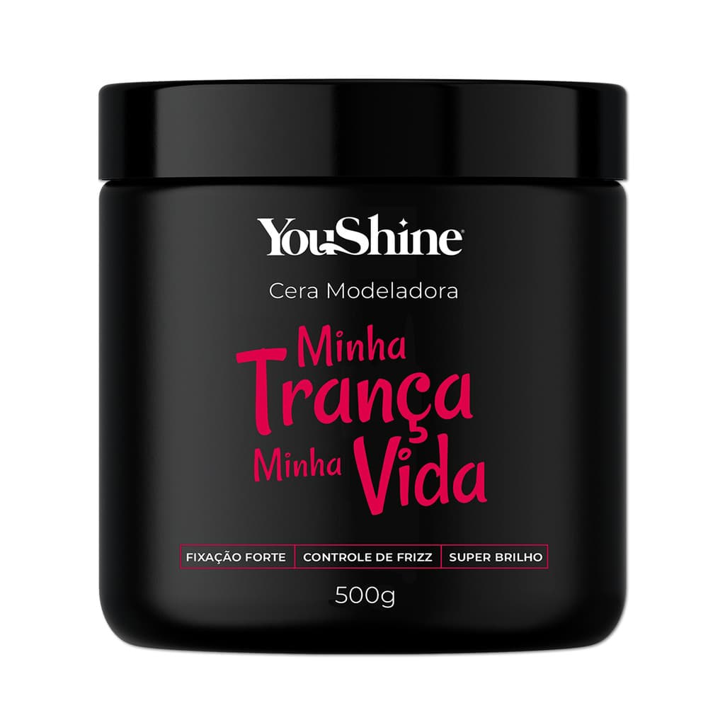 Cera Modeladora de Tranças 500g YouShine Baby Hair Box Braid Nagô Boxeadora Profissional