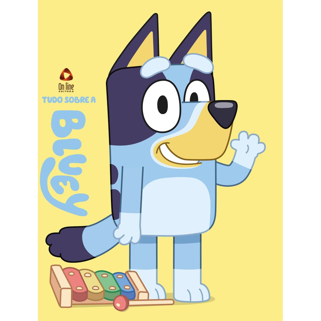 Livro  Tudo Sobre a Bluey