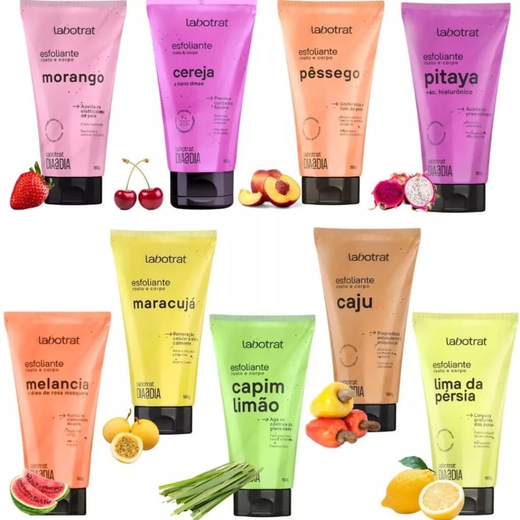 Esfoliante Corpo e Rosto Labotrat - 150G