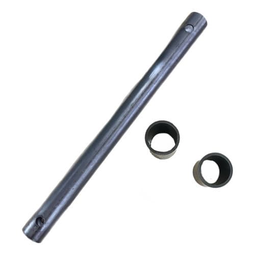 Eixo 3/4 Para Carrinho De Mão 23 Cm + Par De Espaçadores