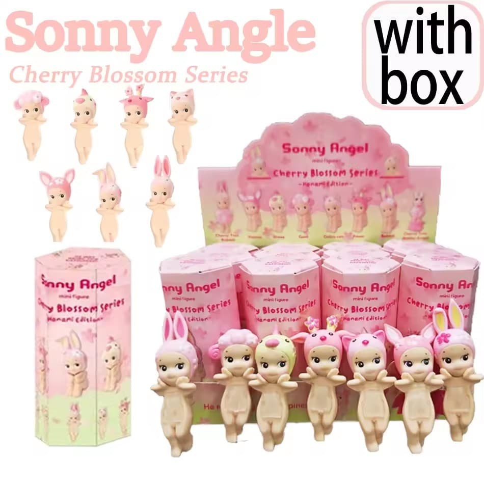2025 Nova Venda Quente Sonnes Anjos Flor De Cerejeira Série Anime Figuras Ornamentos Bonecas Fãs Crianças Presente Aleat