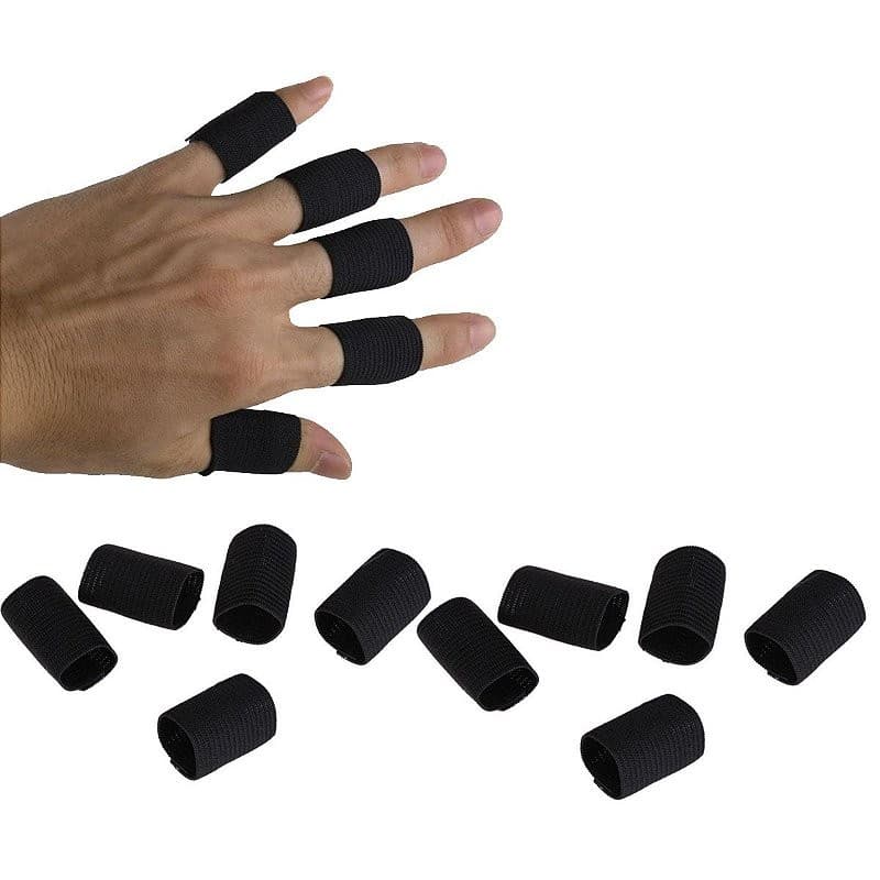 1 Kit 5 Pares Elástico  Protetor De Dedo Basquete Vôlei 2l