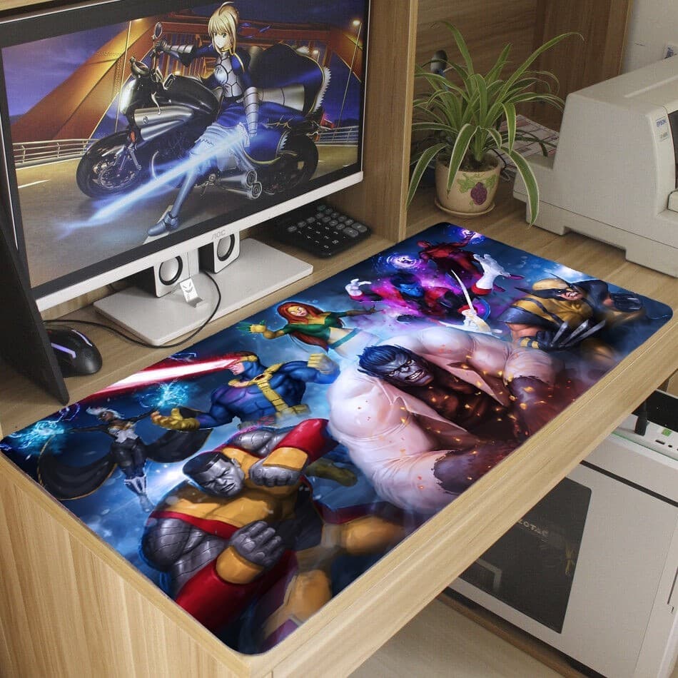 Mouse pad XME Antederrapante diversas estampas 70x35 cm