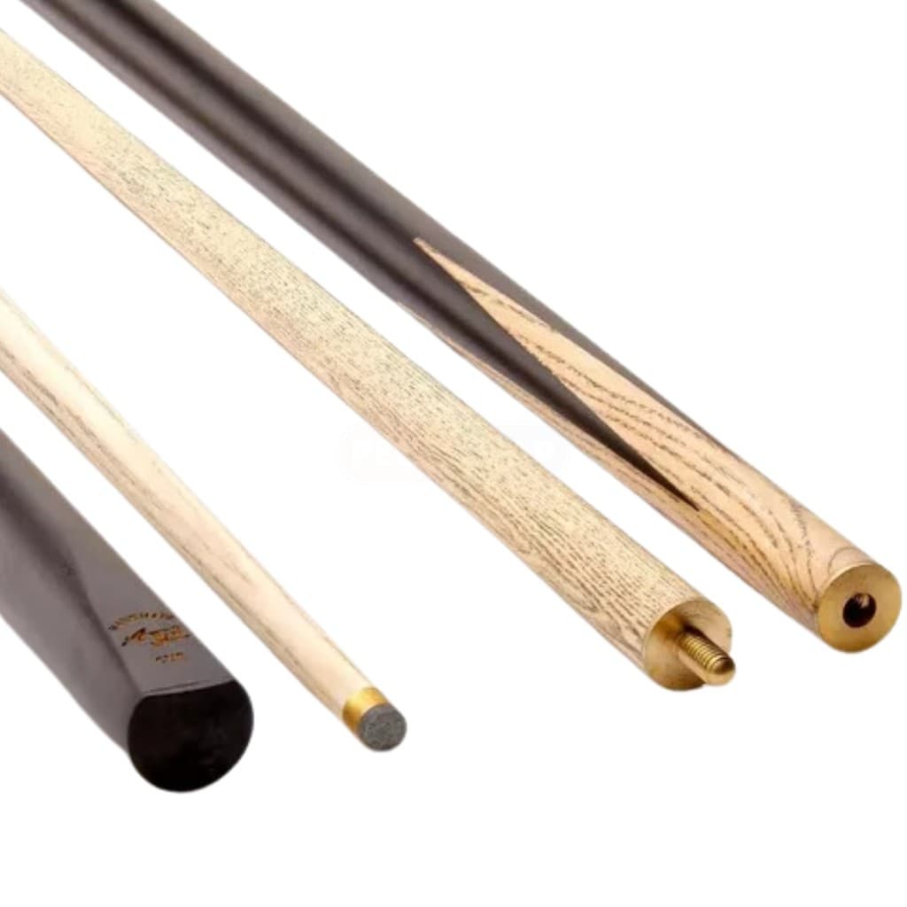 Taco de Bilhar Desmontável em Madeira Ash com 1,45m com Virola de 11mm e Rosca Metálica