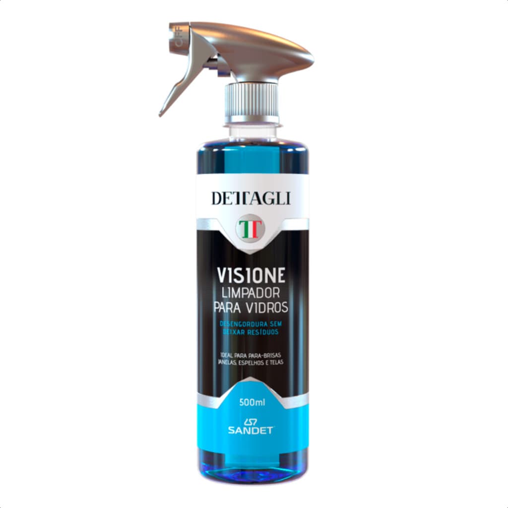 Limpador Para Vidros Visione 500ml Dettagli