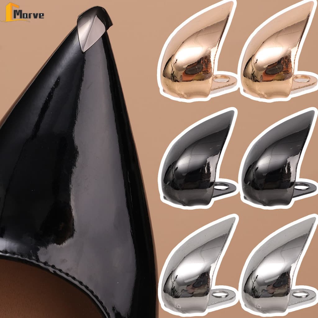 Protetores De Sapatos Requintados De Tamanho Pequeno-Capa Protetora De Dedo Do Pé De Ferro Resistente Para De Salto Alto