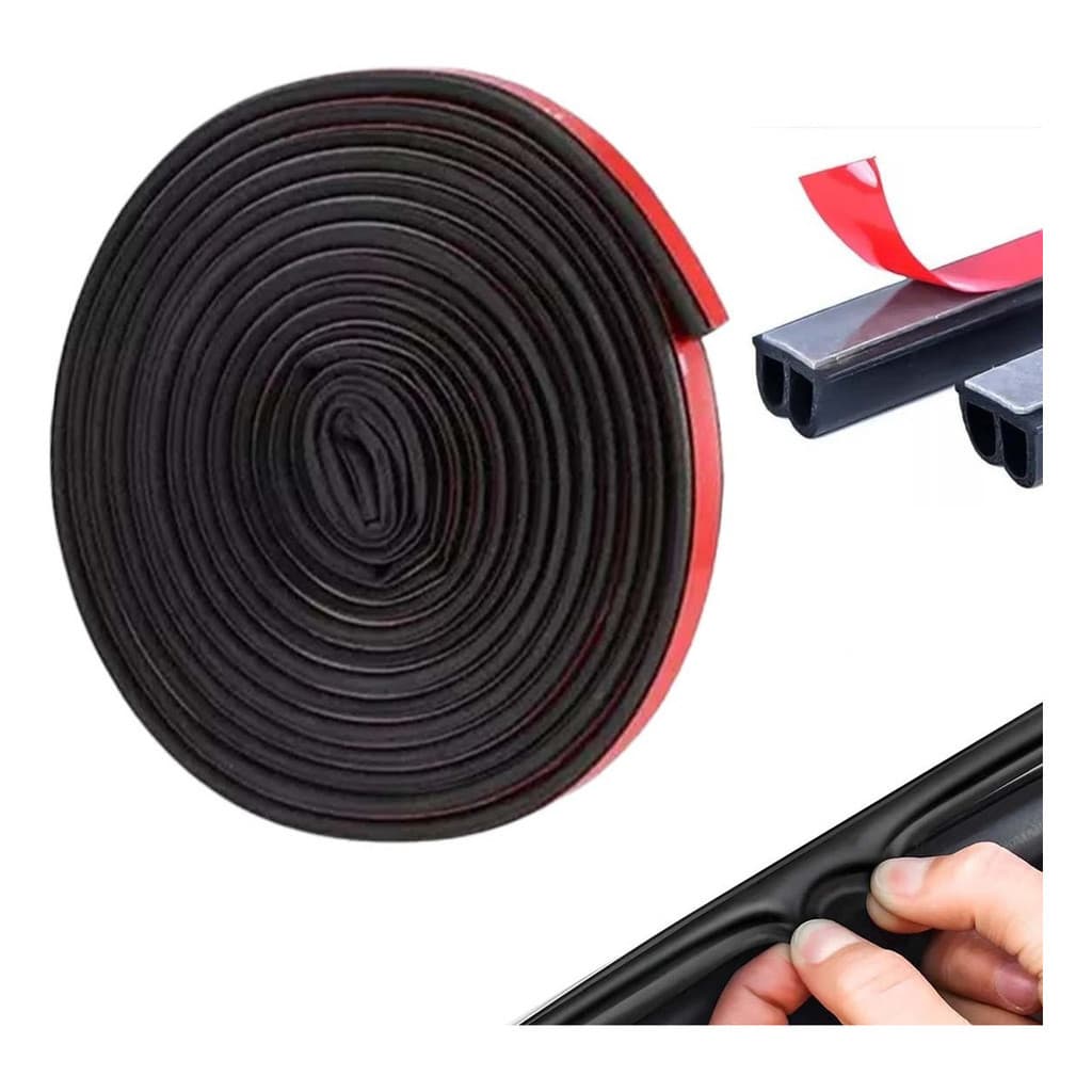 Aplicação Universal Do Selo Autoadesivo De Borracha 5 Metros