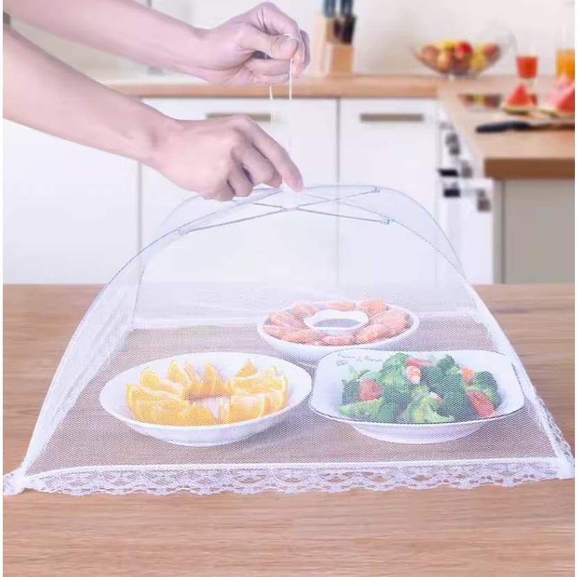 Tela protetora para alimentos tela grande e dobravel, Cobertura Anti moscas