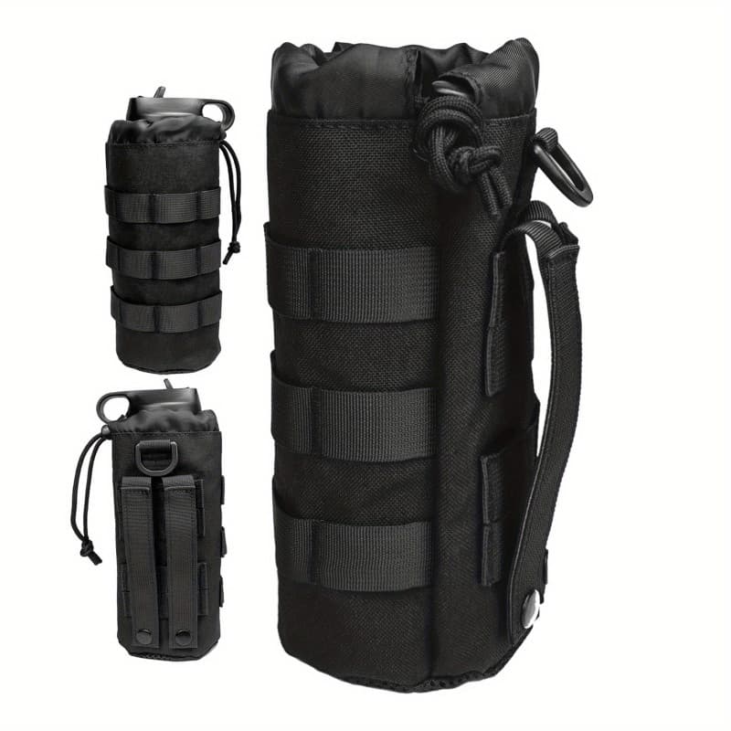 Prático Suporte Para Garrafa De Água Molle Esportes De Viagem Com Parte Superior De Abertura Cordão E Fundo De Malha