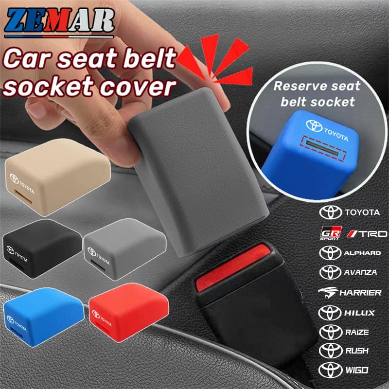 Capa Protetora Universal Para Cinto De Segurança De Carro Toyota De Silicone Fivela De Antiarranhões Corolla Cross Hilux