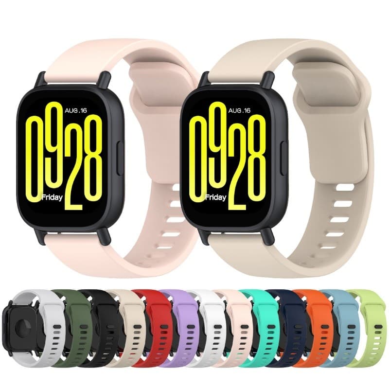 Pulseira De Silicone Para Xiaomi Redmi Watch 5 Active / Redmi Watch 5 Lite Acessórios De Banda Substituição 22MM
