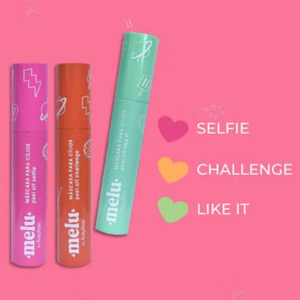 Máscara para Cílios Peel Off Melu - Ruby Rose