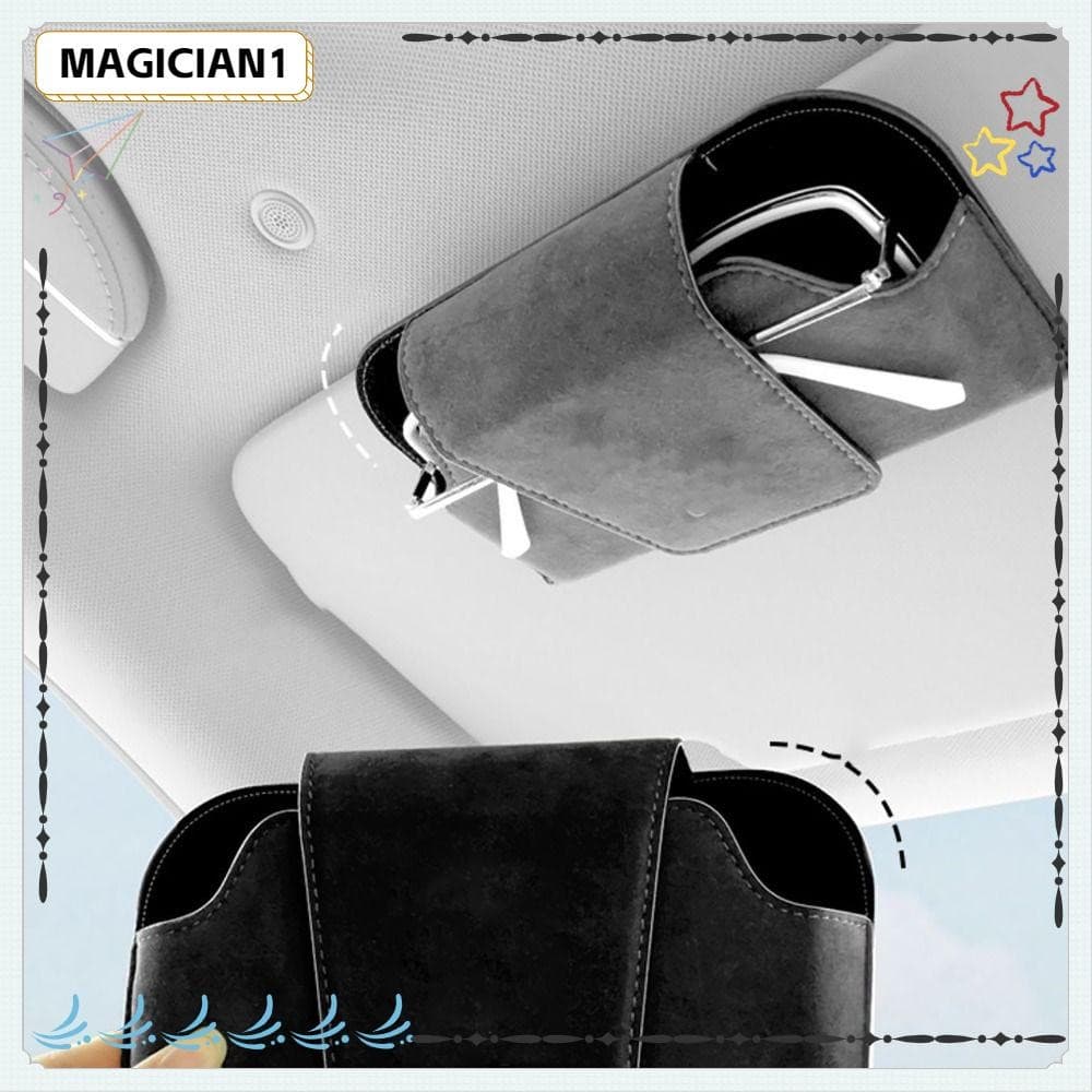 Caixa De Armazenamento De Carro Mágico , Ferramentas Resistentes Ao Desgaste , Suporte De Óculos De Viseira Solar , Cour