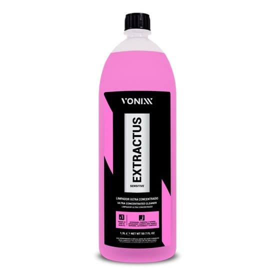 EXTRACTUS SENSITIVE - LIMPADOR CONCENTRADO PARA TECIDOS - VONIXX (1,5L)