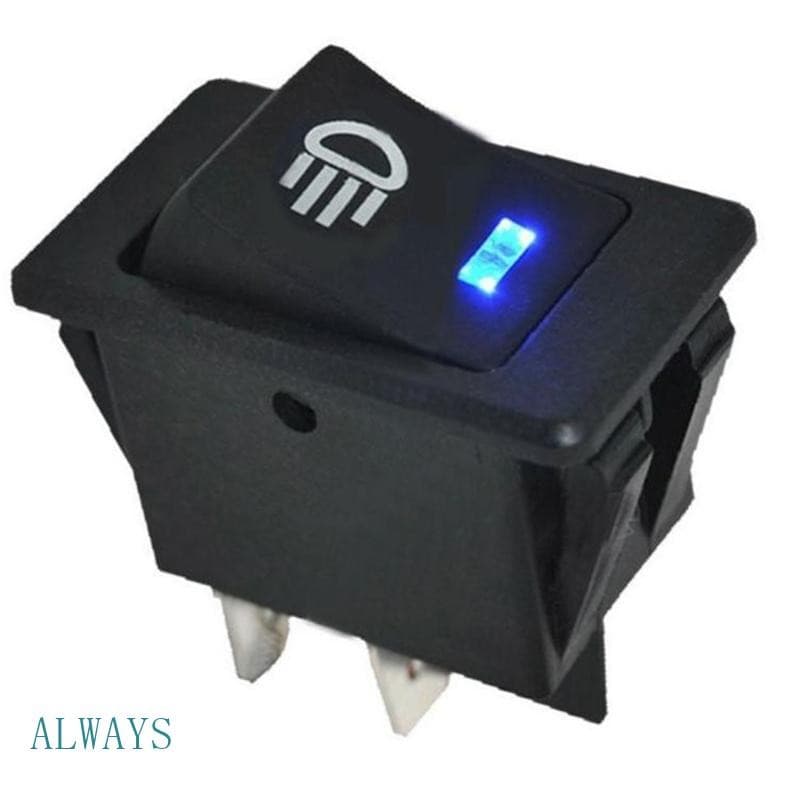 ALW Interruptor Luzes Nevoeiro Do Carro Para Interruptores Painel 12V Botão Controle LED L