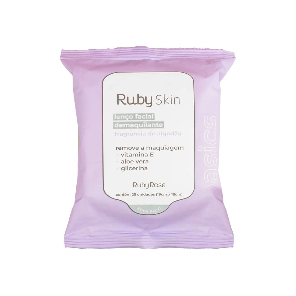 Lenço Demaquilante Ruby Rose Basics Hb203