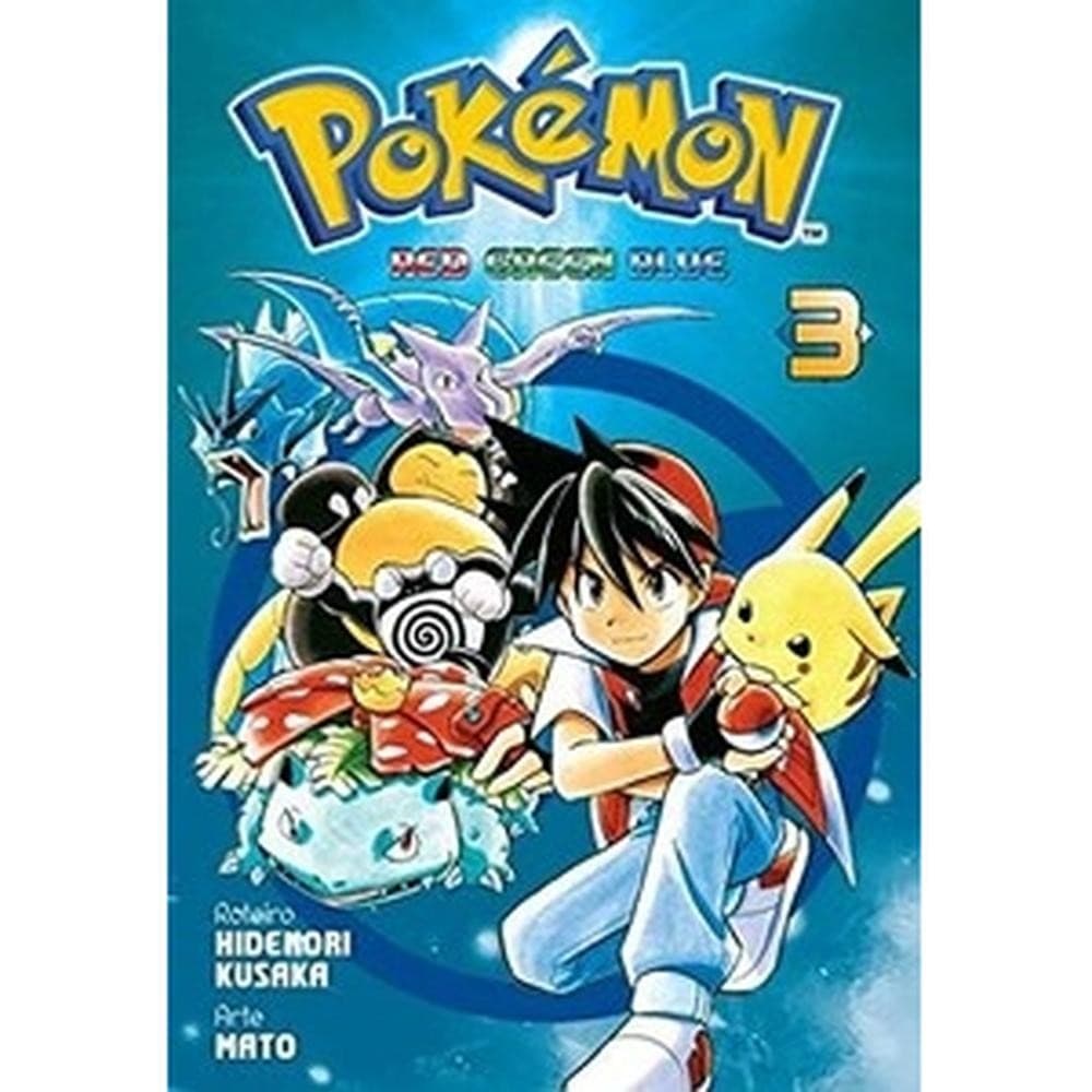 Pokémon: red green blue vol. 3 [Livros NA]