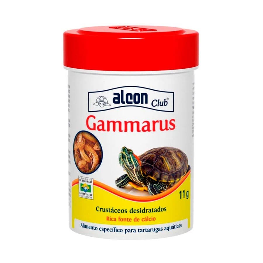 RAÇÃO GAMMARUS TARTARUGAS AQUÁTICAS ALCON 11G