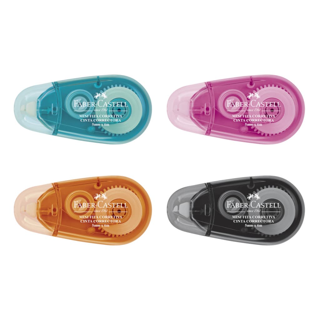 Fita Corretiva Mini 5mm X 6M - Faber-Castell