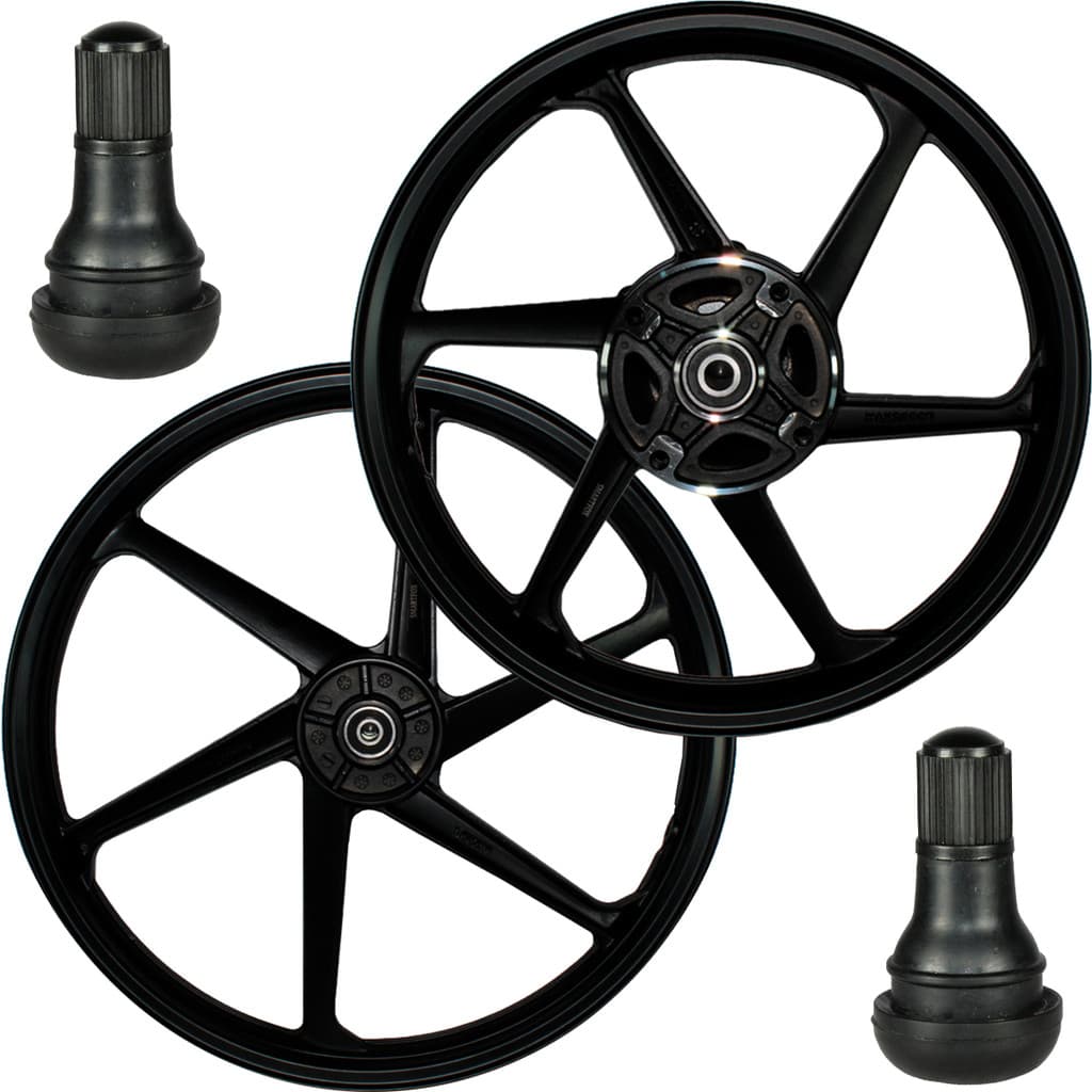 Par rodas alumínio jante liga leve freio a disco NXR 160 Bros ESDD XRE 190 com bico e rolamentos