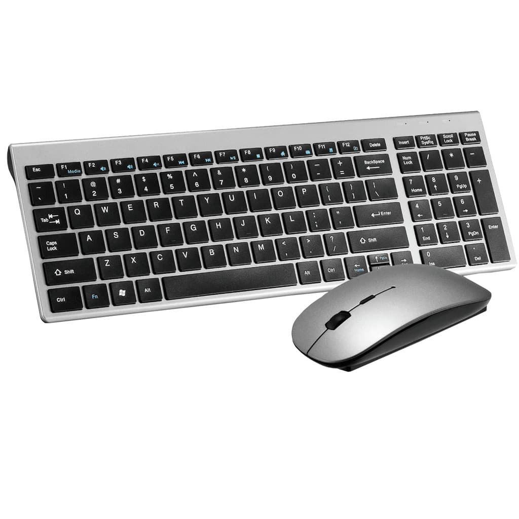 Kit Teclado Mouse Sem Fio Sem Fio 2.4g Recarregável Bateria Wireless DW-8078 Bluetooth Jogos