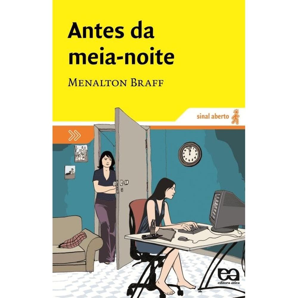 Livro Antes da meia-noite - capa comum