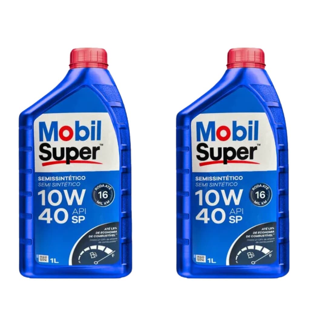 2L - Óleo Mobil Super 10W40 Semisintético API SP 16 Mil KM