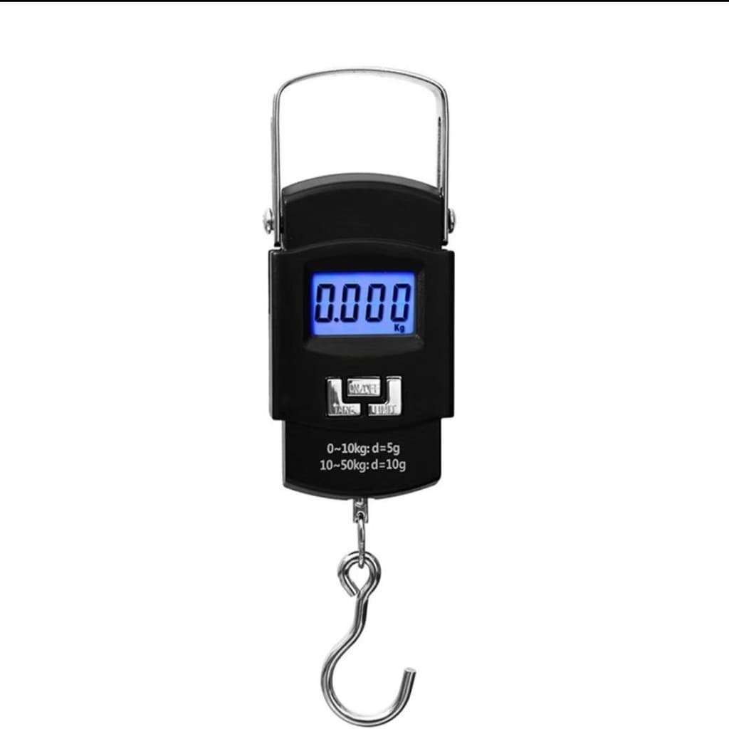 Balança Portátil Digital Mão Mala Bagagem Pesca Até 50kg